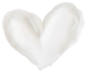 Сердце из крема